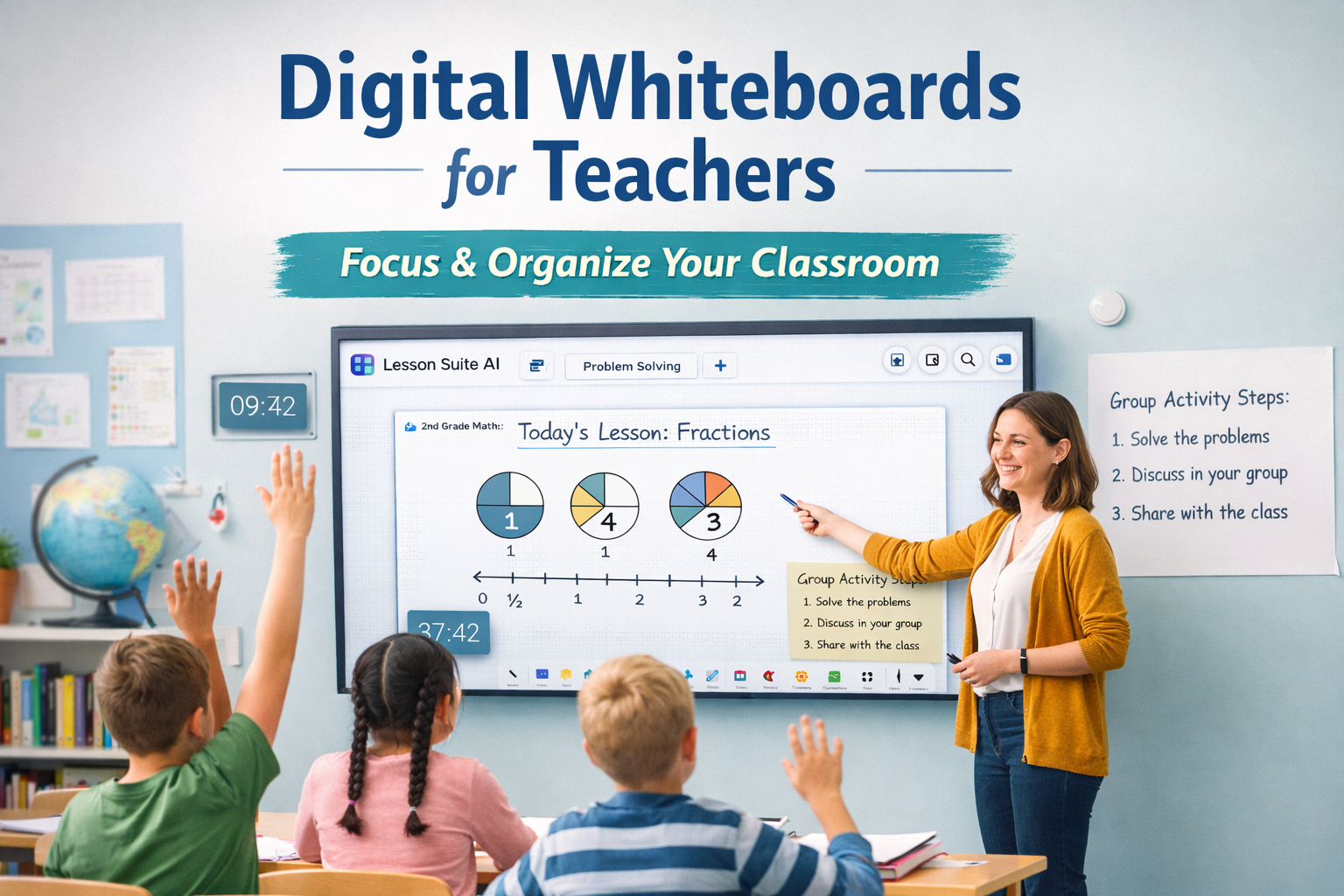 Digital Whiteboards for Teachers: How Modern Classrooms Stay Focused and Organized
